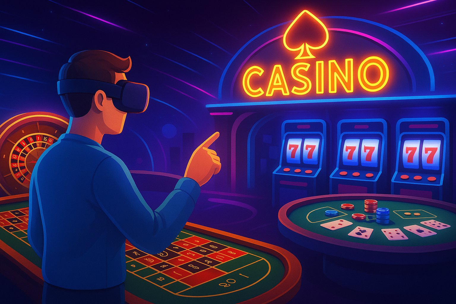 A virtuális kaszinók felemelkedése: Vajon a VR és a metaverzum a szerencsejáték jövője?