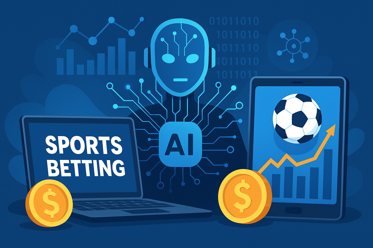 Tech és Szerencse: Hogyan Alakítja Át a Mesterséges Intelligencia és a Big Data a Sportfogadást